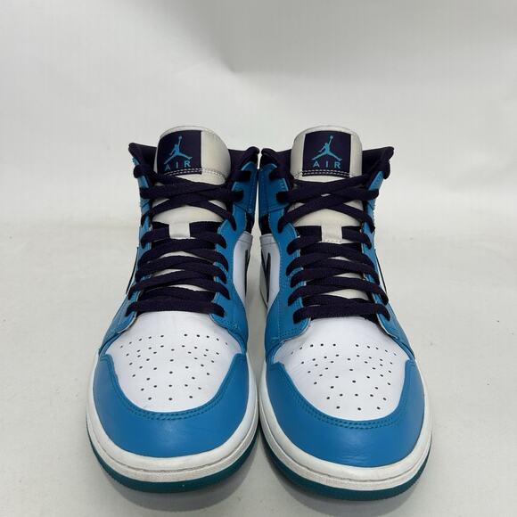 Nike Air Jordan 1 Mid Retro “Hornets/Purple Blue White” main image 5
